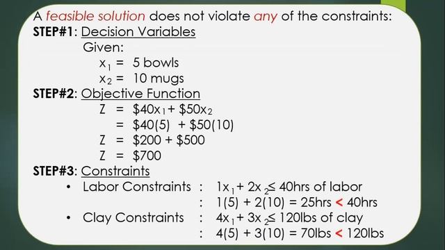 CHPTER 2 : Linear Programming Models Resource Allocation Model смотреть онлайн