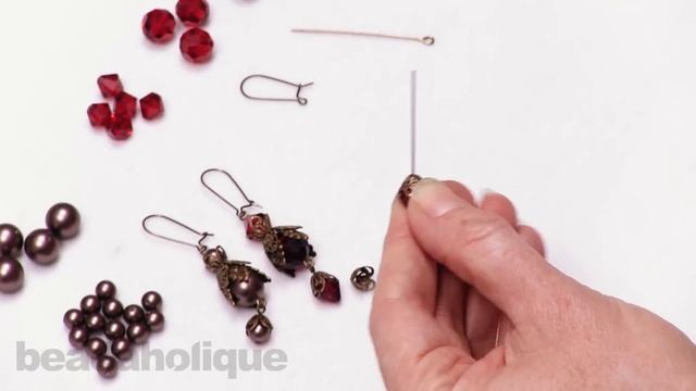 How to Make Vintaj and Swarovski Crystal Earrings смотреть онлайн