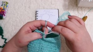 ШАПОЧКА КРЮЧКОМ ДЛЯ НОВОРОЖДЕННОГО . ПОДРОБНЫЙ МАСТЕР КЛАСС.