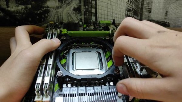 Комплект Atermiter X79 / Xeon E5-2689 / 16 ГБ DDR3 1600 МГц / Распаковка и запуск