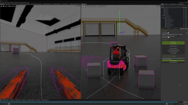 Omniverse Vehicle Dynamics and Vehicle Path Tracking Extension смотреть онлайн