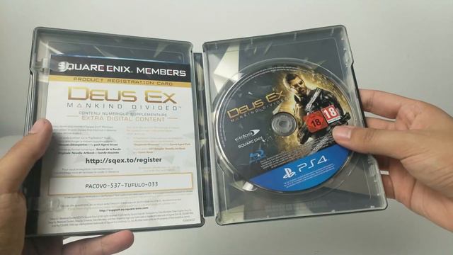 UNBOXING-Deus Ex Mankind Divided Collectors Edition смотреть онлайн