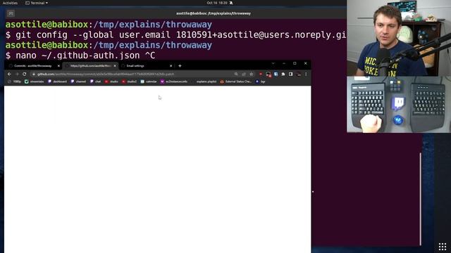 hiding your email on github (beginner) anthony explains #485 смотреть онлайн