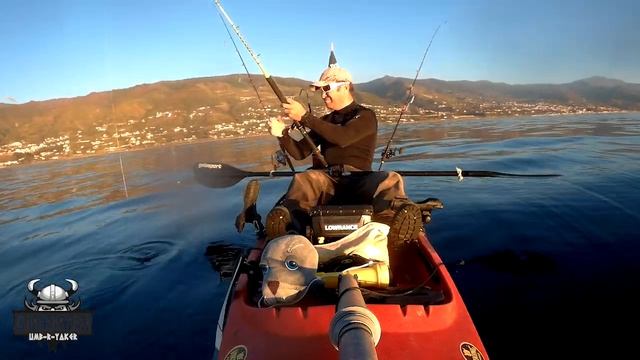 Kayak Fishing - Traina con vivo - Cernia 2 Kg - Improvvisazione FreeStyle - Viking Reload смотреть онлайн