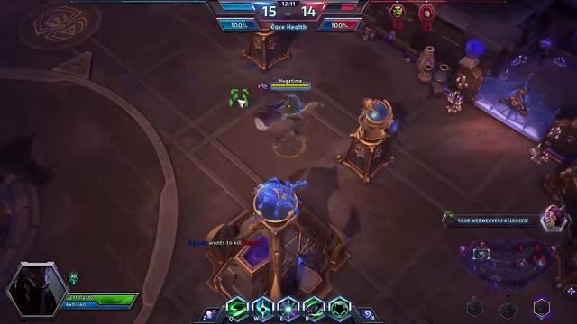 Heroes of the Storm Gameplay - Should Have Picked Void Prison! смотреть онлайн