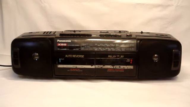 Panasonic RX-FT550 Vintage Double Cassette Player Radio Portable смотреть онлайн