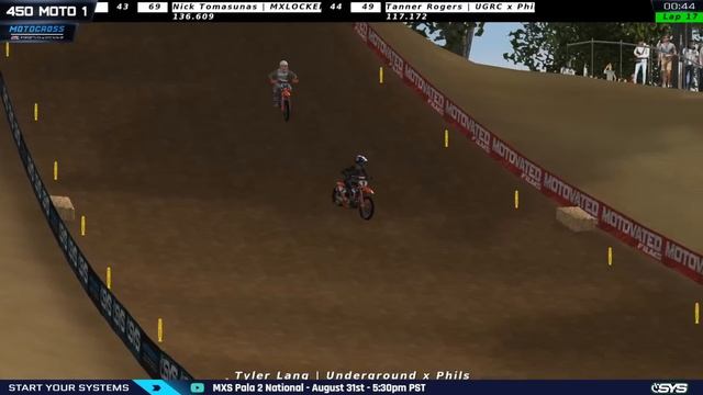 MX Simulator - 2022 AMA Esport Motocross Championship Rd. 10 - Budds Creek смотреть онлайн