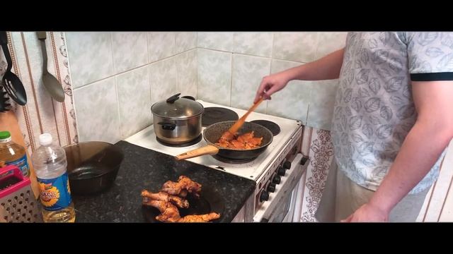 Карантин Рецепт! Запеченая курица под сыром! Вкусно! Сытно и Просто! смотреть онлайн