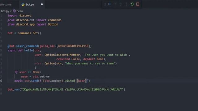 How to create application commands(Slash commands & Context menus!) in Pycord - #2 | Pycord смотреть онлайн