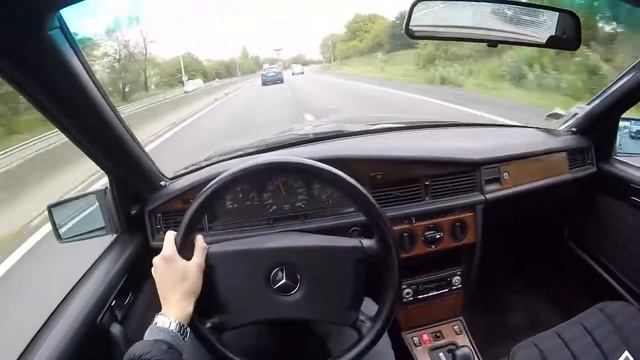 Mercedes Benz 190E W201 1991   POV Drive