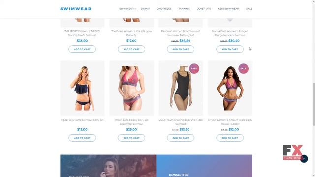 Swimwear Responsive OpenCart Template TMT Syd Colbert смотреть онлайн
