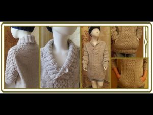 Джемпер. Часть 3. Вырез.