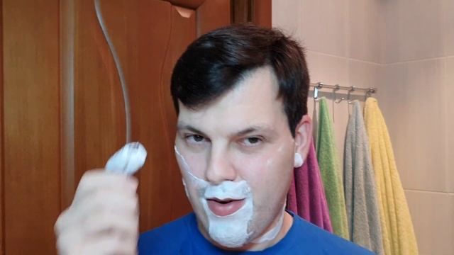 Бритьё. Т станок АТТ R1, лезвия Восход СССР, крем Ach Brito MOGNO, лосьон Stetson, кастомный помазо смотреть онлайн