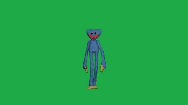 ХАГГИ ВАГГИ ИДЕТ на ЗЕЛЕНОМ ФОНЕ / POPPY PLAYTIME HUGGY WUGGY - МУЗЫКА БЕЗ АВТОРСКОГО ПРАВА