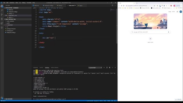 Create react project without CRA in 10min смотреть онлайн