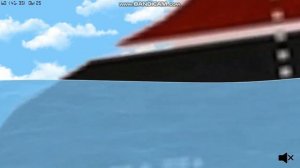 Топим корабль "Poseidon" в Floating Sandbox | Sleeping Sun