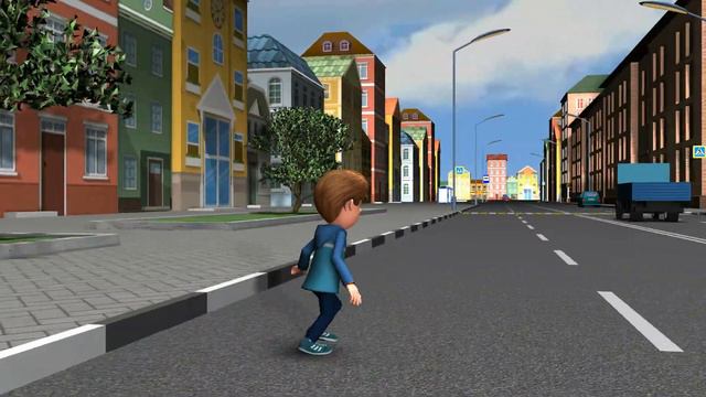 Опасная игра. Посмотрите сами и покажите этот мультфильм другим. Важно знать и соблюдать ПДД смотреть онлайн