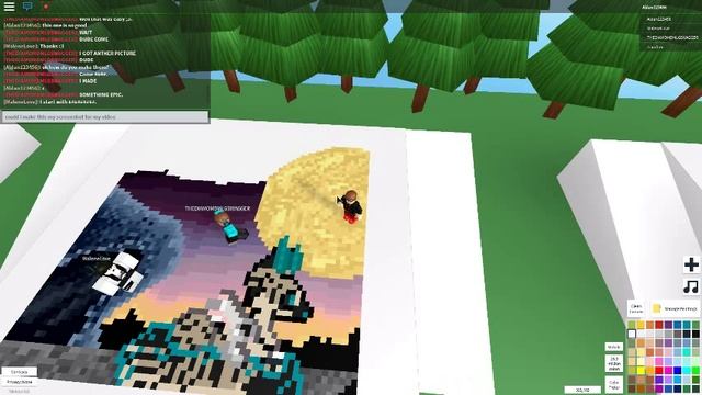 Roblox: Pixel Art Creator смотреть онлайн