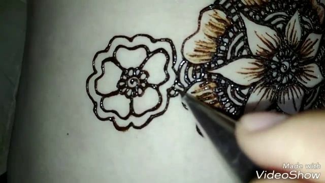 Мехенди/Рисунок хной/Роспись хной. Мехенди в домашних условиях. смотреть онлайн