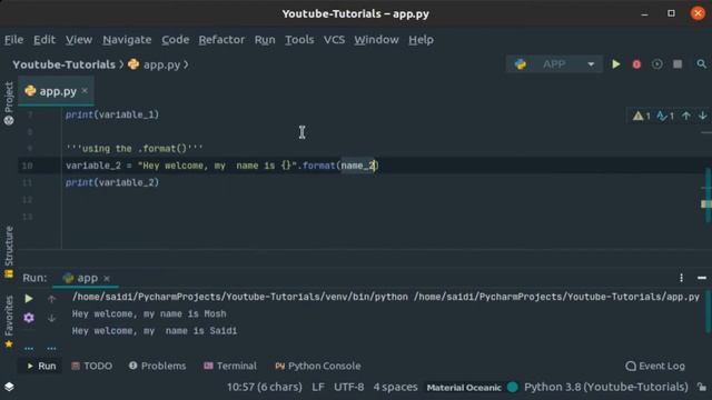 Python tutorials for beginners episode 3 String Manipulation смотреть онлайн