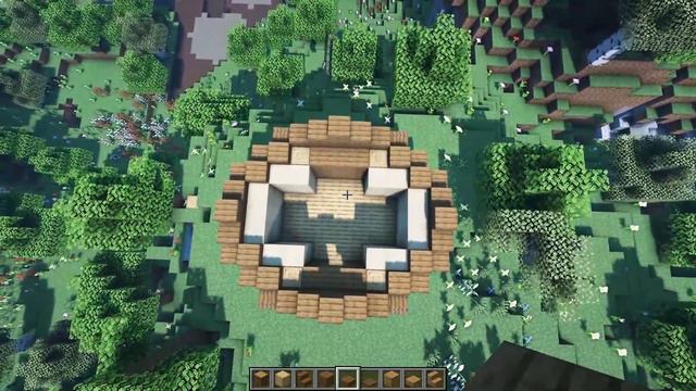 Minecraft Tutorial: Small Starter Storage Building [How To Build] смотреть онлайн