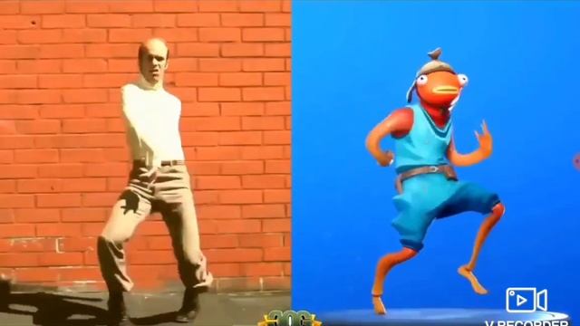 Танцы из фортнайта в реальной жизни смотреть онлайн