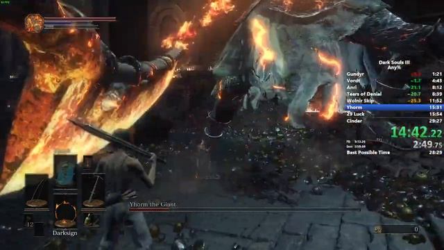 Dark Souls 3 Any% Speedrun World Record [29:02] смотреть онлайн