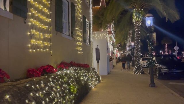 Nights of Lights St Augustine, Florida - Noche de Luces #staugustine #nightsoflights смотреть онлайн
