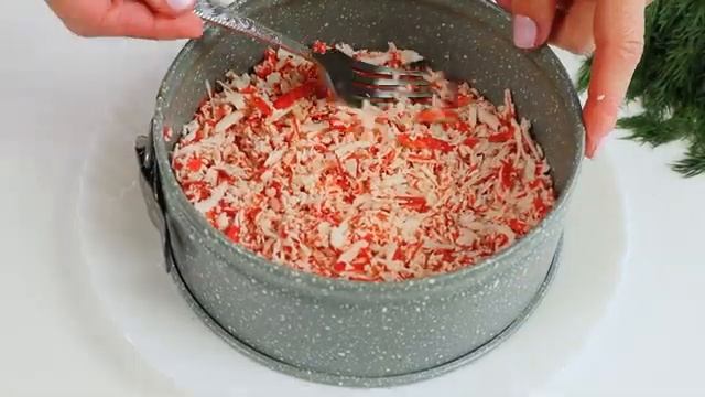 Нежный КРАБОВЫЙ Салат/ Простой и вкусный смотреть онлайн