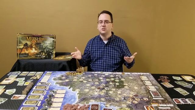 How to Play Middle Earth Quest Board Game [B&C Review 011] смотреть онлайн