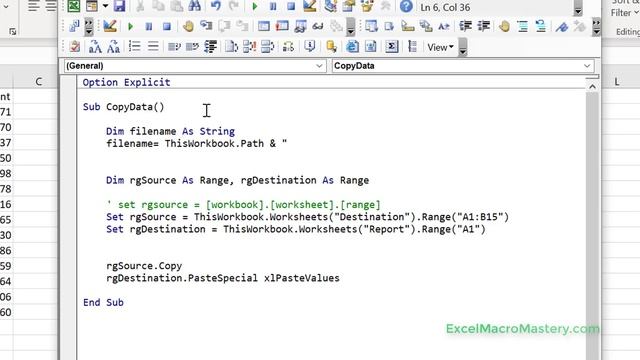 Excel VBA: Copy Data Between ANY Two Sheets смотреть онлайн