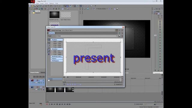 как сделать интро в sony vegas pro 11 смотреть онлайн