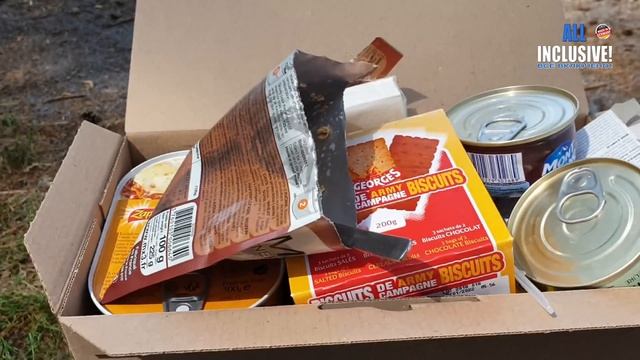 ИРП Сухпай Армия Франция Меню 11 IRCR French Combat Ration Menu 11