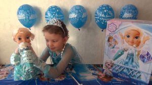 ❒ FROZEN Холодное Сердце Поющая кукла ЭЛЬЗА С МИКРОФОНОМ Обзор Disney Princess Singing Elsa