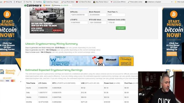 Genesis Mining vs Hardware Mining Comparison смотреть онлайн
