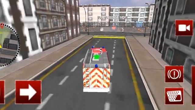 Flying Fire Truck Simulator #3 - flying fire truck simulator 2022 - PritamC4C Games/Walkthrough смотреть онлайн