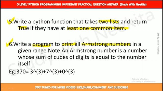 Python Programming practical most important questions|M3-R5|Part 3|O level Practical |Nielit смотреть онлайн