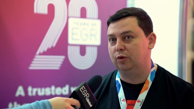 EGR speaks with Slotegrator's sales team lead Dmytro Kryvorchuk at ICE London 2023 смотреть онлайн