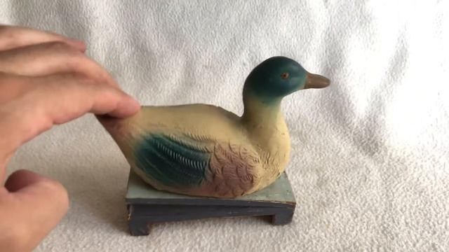 Механическая музыкальная игрушка -Утка.СССР.Редкость смотреть онлайн
