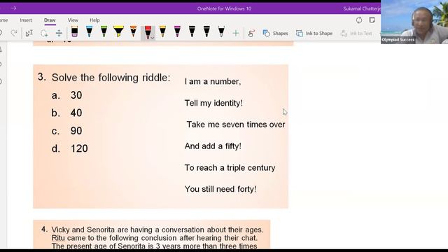 Demo - Mathematics Olympiad - Grade 7 - Level 2 - B1 - 04th Jan - 23 смотреть онлайн