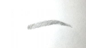 Как нарисовать брови карандашом на бумаге✎Урок рисования