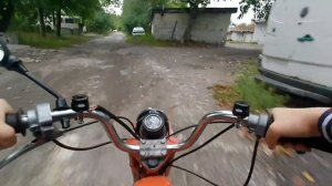 Покатушки на мопеде Карпаты по неизвестным местам