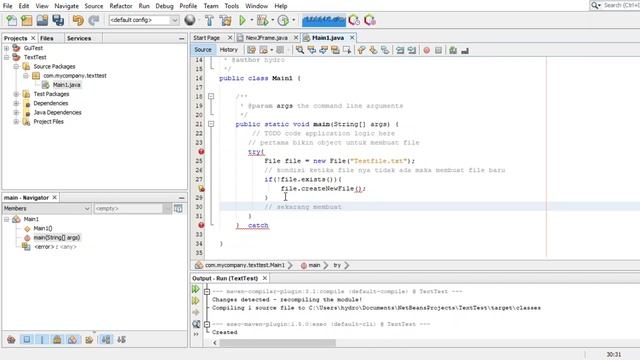 Input Output Files On Java смотреть онлайн
