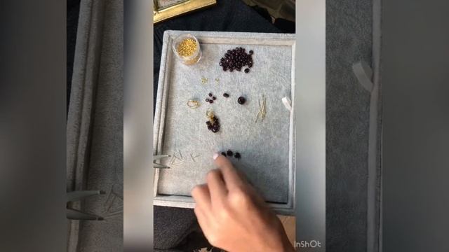 ЛЕГКО!!. Серьги с гранатом своими руками смотреть онлайн