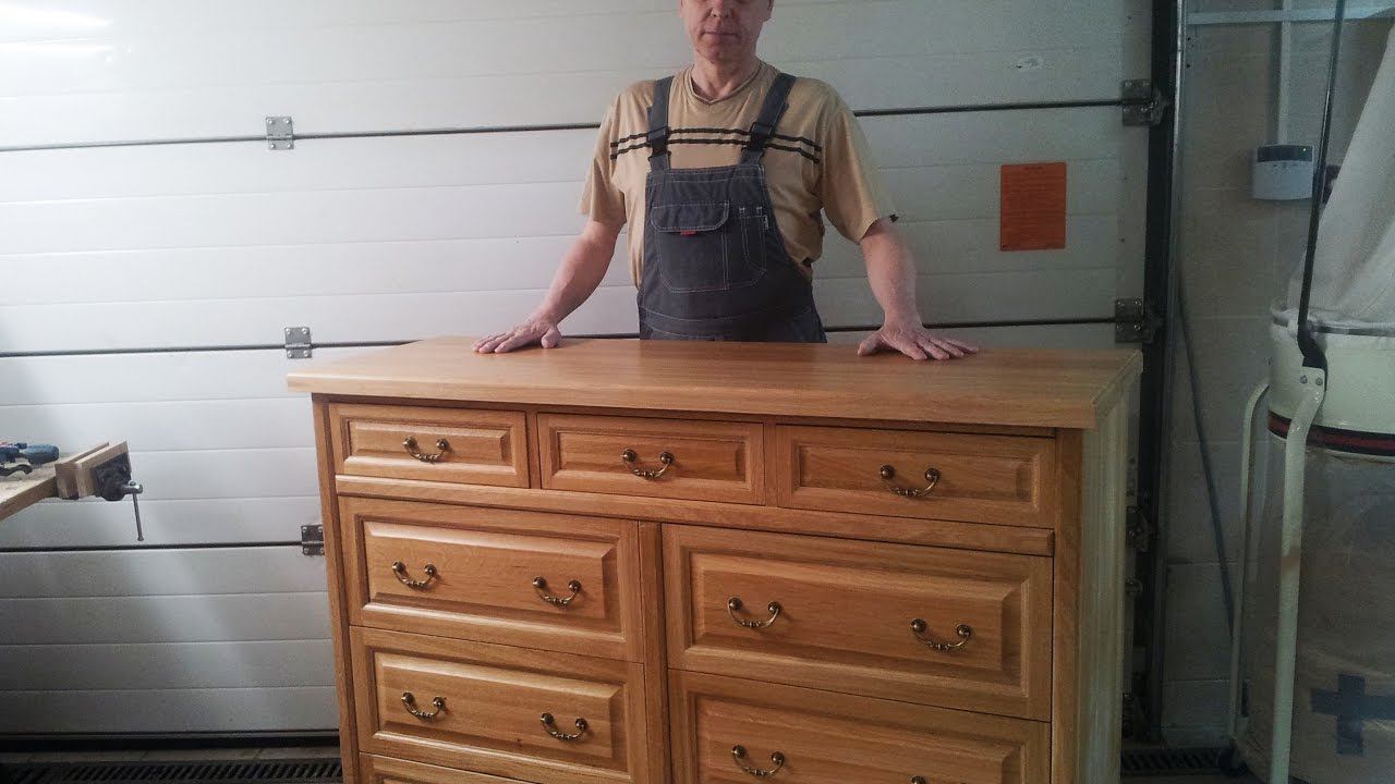 Комод по видеоуроку из интернета