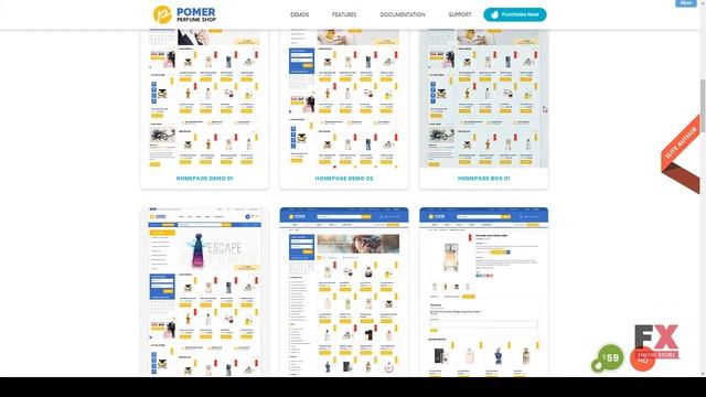 VG Pomer - Perfume Store WooCommerce WordPress Theme Matthew G смотреть онлайн