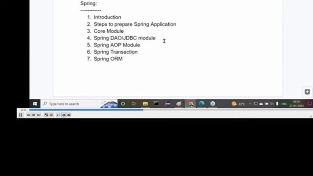 Java Frameworks Package tutorials by Mr. Nagoor Babu Sir смотреть онлайн