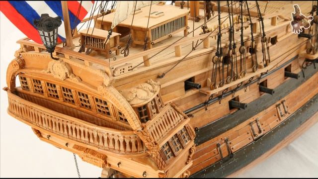 The USS BONHOMME RICHARD 1779 Model Ship PLANS & PHOTOS * Battle Of Flamborough Head * SuperHeroes