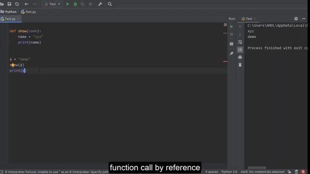 Python Tutorial for Beginners | #7.2 Function Call By Reference in Python смотреть онлайн
