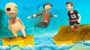 СТРАШНАЯ КУКЛА ИЩЕТ НАС! САМАЯ ОПАСНАЯ НЫЧКА В МИРЕ! УГАРНЫЕ ПЛАСТИЛИНОВЫЕ ПРЯТКИ В HUMAN FALL FLAT